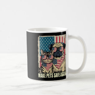 Mach wieder Haustiere sicher beim Essen der Hunde Kaffeetasse