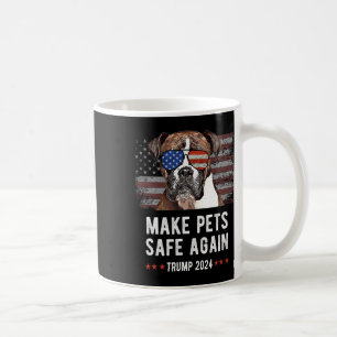 Mach wieder Haustiere Sicher Boxer Hund Trump Kaffeetasse