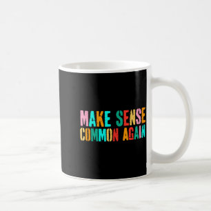 Mach wieder Sinn lustig vintage Kaffeetasse