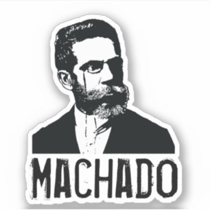 Machado de Assis Aufkleber