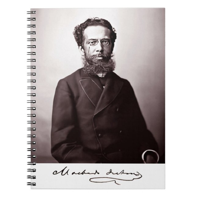 Machado de Assis-Notebook Notizblock (Vorderseite)