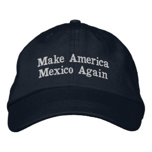 Mache Amerika wieder zu Mexiko Bestickte Baseballkappe