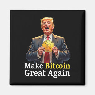 Mache Bitcoin wieder groß Trump Bitcoin Krypto Zuk Magnet