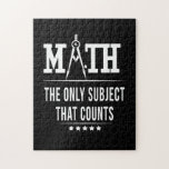 Mache das einzige Thema, das zählt Puzzle<br><div class="desc">If you are a mathematician or if you love science like math,  then this cool math design is just for you. If you are a math geek,  then you love numbers,  pi,  formulas and equations.</div>