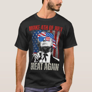 Mache den 4. Juli wieder großartig, lustiger Trump T-Shirt