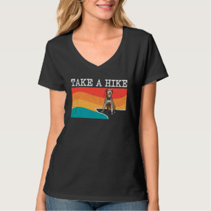 Mache einen Spaziergang Irischer Wolfshund Grafik T-Shirt
