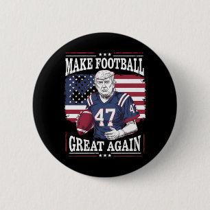 Mache Football wieder groß, wieder vintage USA-Fla Button