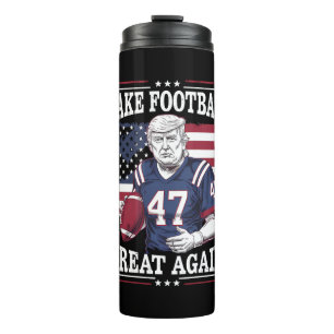 Mache Football wieder groß, wieder vintage USA-Fla Thermosbecher