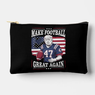 Mache Football wieder groß, wieder vintage USA-Fla Zubehörtasche