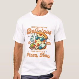 Mache jeden Tag lecker (Pizza) T-Shirt
