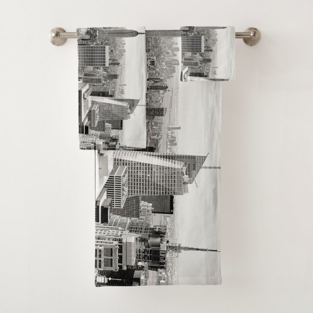 Mache meine Manhattan zu Badhandtuch Set (Insitu)