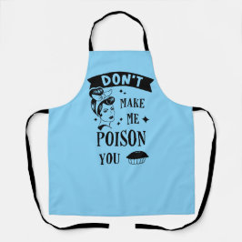 Mache mir kein Gift, wenn du Mädchen und Kuchen wi Schürze