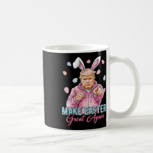 Mache Ostern wieder groß Trump Bunny Spring H Kaffeetasse