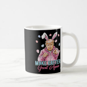 Mache Ostern wieder großartig, lustiger Trump-Hase Kaffeetasse
