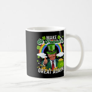 Mache St Patricks Day wieder großartig, lustiger T Kaffeetasse