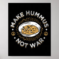 Machen Hummus nicht Krieg Vegane vegetarische Verb