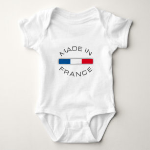 Machen-in-Frankreichlogo Baby Strampler