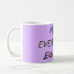 Machen Sie alles verrückte Bonkers Kaffeetasse