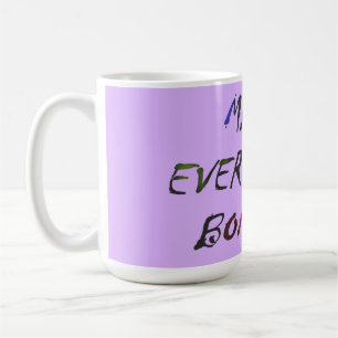 Machen Sie alles verrückte Bonkers Kaffeetasse