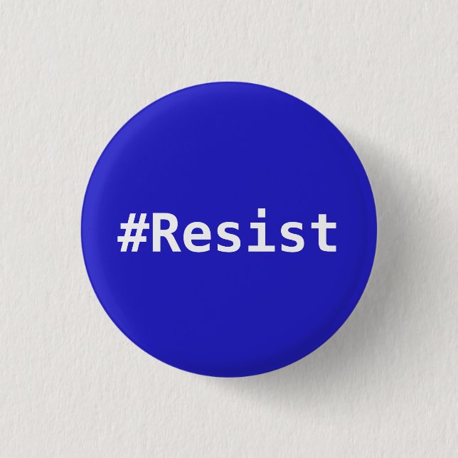 Machen Sie Amerika Amerika wieder - #Resist Button (Vorderseite)