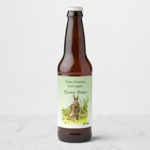 Machen Sie Amerika-Arten-wieder Bierflaschenetikett