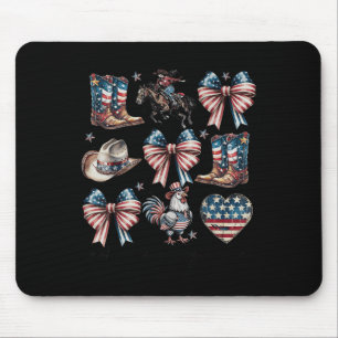 Machen Sie Amerika Cowgirl Western wieder Western Mousepad