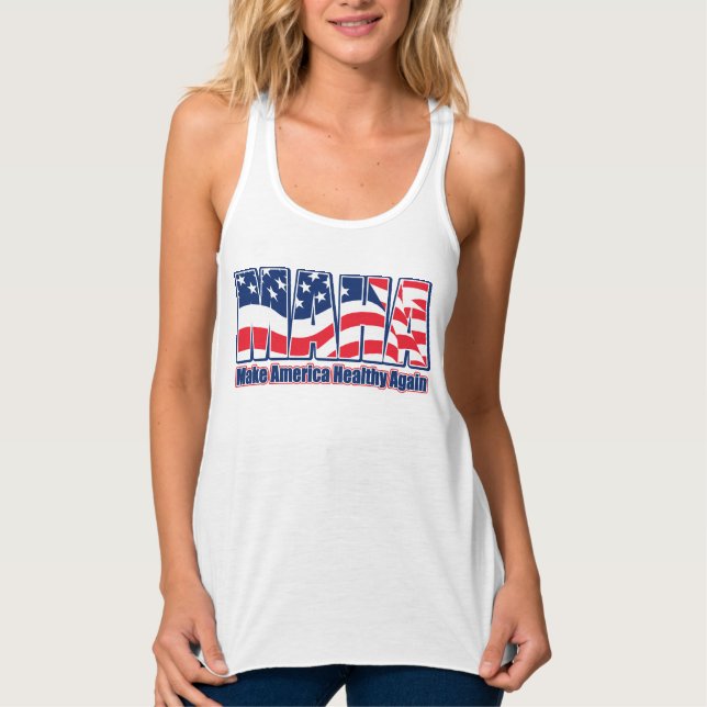 Machen Sie Amerika gesund Gain MAHA Tank Top (Vorderseite)