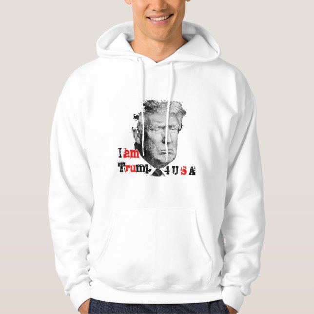 Machen Sie Amerika groß wieder Hoodie (Vorderseite)