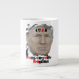 Machen Sie Amerika groß wieder jetzt Jumbo-Tasse
