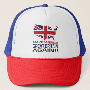 Machen Sie Amerika Großbritannien wieder! Truckerkappe