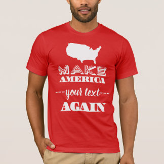 Machen Sie Amerika große wieder kundenspezifische T-Shirt