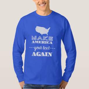 Machen Sie Amerika große wieder kundenspezifische T-Shirt