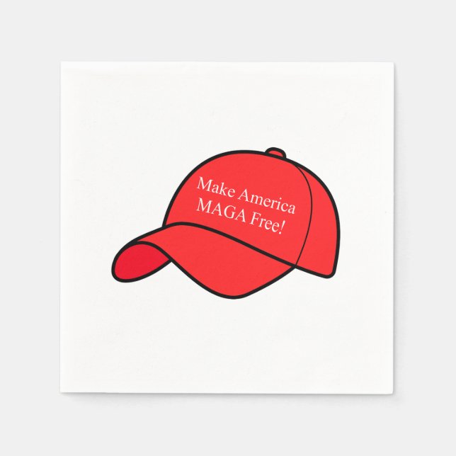 Machen Sie Amerika MAGA freie Servietten (Vorderseite)