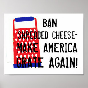 Machen Sie Amerika noch einmal Käse Trump lustigen Poster