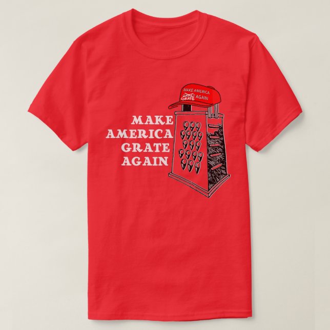 Machen Sie Amerika wieder groß T Shirt Funny Chees (Design vorne)