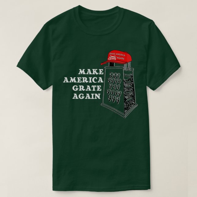 Machen Sie Amerika wieder groß T Shirt Funny Chees (Design vorne)