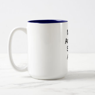 Machen Sie Amerika wieder intelligent Zweifarbige Tasse