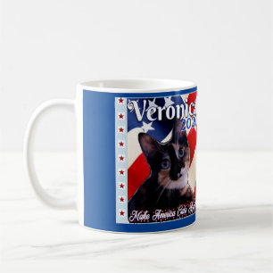 Machen Sie Amerika wieder Niedlich! Vote Veronica Kaffeetasse