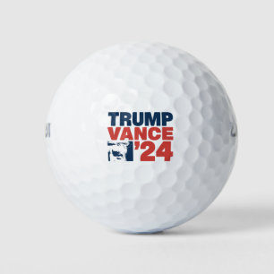 Machen Sie Amerika wieder sicher Trump Vance 2024 Golfball
