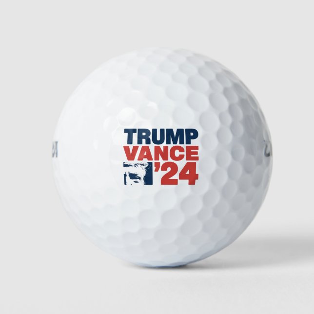 Machen Sie Amerika wieder sicher Trump Vance 2024  Golfball (Vorderseite)