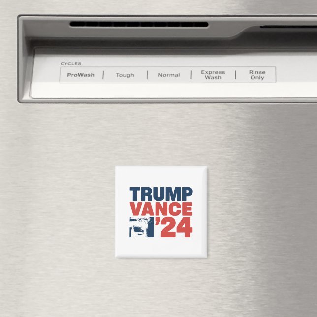 Machen Sie Amerika wieder sicher Trump Vance 2024  Magnet (In Situ (Geschirrspüler))