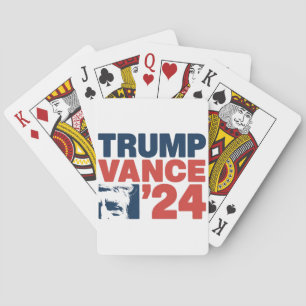 Machen Sie Amerika wieder sicher Trump Vance 2024 Spielkarten