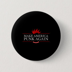 Machen Sie Amerika wieder zum Punk gegen Trump-Roc Button
