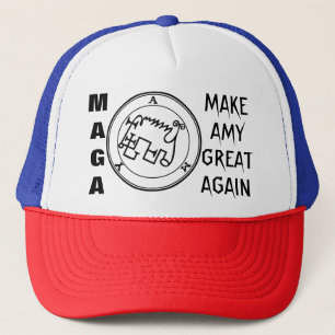Machen Sie Amy Great Amy wieder Trucker Hat Truckerkappe