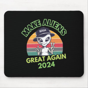 Machen Sie Außerirdischen wieder großartig Mega Tr Mousepad