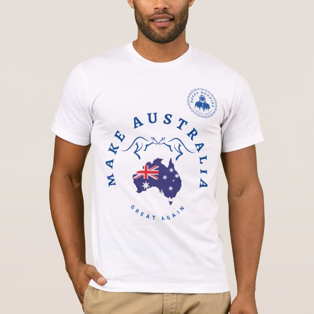 Machen Sie Australien wieder zum T - Shirt (Vorderseite)