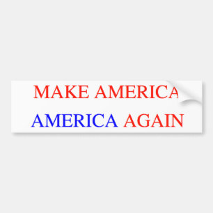 Machen Sie AUTOAUFKLEBER Amerikas Amerika wieder