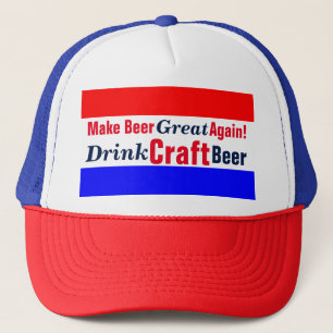 Machen Sie Bier großes Again-2 Truckerkappe
