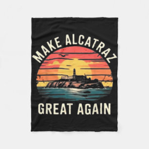 Machen Sie das Gefängnis wieder groß Shirt Funny T Fleecedecke