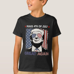 Machen Sie den 4. Juli wieder großartig Trump Männ T-Shirt